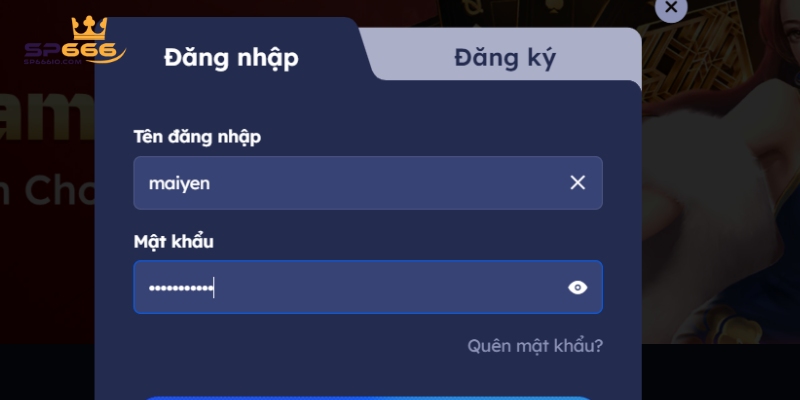 Hướng Dẫn Cách Đăng Nhập SP666 Chuẩn Xác Trong 1 Phút 2 Cách xử lý khi khách hàng quên tên đăng nhập và mật khẩu