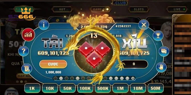Giới Thiệu Tài Xỉu SP666 Và Quy Luật Chơi Game Chi Tiết Nhất 3 Tổng hợp những cửa cược và tỷ lệ trả thưởng